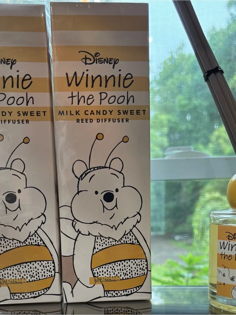 Disney Winnie the Pooh Milk Candy Sweet Reed Diffuser - Yellow